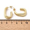 201 Stainless Steel Two-layer Stud Earrings EJEW-Z151-02G-5