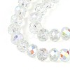 Transparent Glass Beads Strands LS-EGLA-N016-6mm-06-3