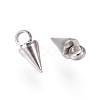 Non-Tarnish 304 Stainless Steel Pendants X-STAS-G214-47P-04-2