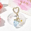 Acrylic Strawberry Pendant Decoration HJEW-SW00120-02-9