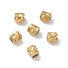 Hammered 304 Stainless Steel Beads STAS-Z184-03G-1