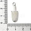 Brass Micro Pave Cubic Zirconia Pendants KK-A278-13P-3
