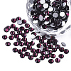 Glass Flat Back Rhinestone Cabochons RGLA-S002-12SS-22-1
