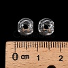 Transparent Acrylic Beads OACR-P032-10C-01-4