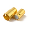 Brass Locking Tube Magnetic Clasps MC078-M-3