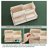Detachable Wooden Storage Box AJEW-WH0248-590-4