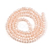 Electroplate Glass Beads Strands EGLA-A044-P2mm-A05-3