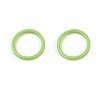 Spray Painted Iron Open Jump Rings IFIN-F149-B06-1