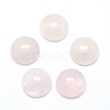 Natural Rose Quartz Cabochons G-P393-R20-14.5mm-1