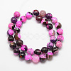Natural Fire Crackle Agate Bead Strands X-G-K166-06F-10mm-01-2