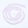 Electroplate Glass Beads Strands EGLA-A034-J2mm-B04-2