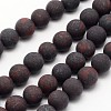 Natural Brecciated Jasper Beads Strands X-G-D690-8mm-1