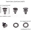Brass Boots Hook Eyelet Buckles KK-PH0035-74-2