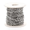 Tarnish Resistant 304 Stainless Steel Cable Chains CHS-K016-01P-3