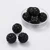 Grade A Rhinestone Pave Disco Ball Beads RB-Q100-11-1