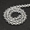 Imitate Austrian Crystal Bicone Glass Beads Strands GLAA-F029-3x3mm-13-2