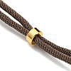 Nylon Cords Necklace Making AJEW-P116-03G-05-3