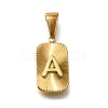 304 Stainless Steel Pendants STAS-S161-01A-G-1