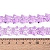 Baking Paint Glass Beads Strands DGLA-N017-01B-4