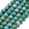 Natural HuBei Turquoise Beads Strands G-G106-C12-08-1