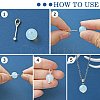 925 Sterling Silver Pendant Bails STER-P048-01A-S-3