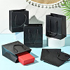 6Pcs Rectangle Paper Gift Storage Bags with Ribbon Handles ABAG-TA0001-65A-5