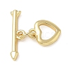 Brass Toggle Clasps KK-CBAFC6C-07C-G-1