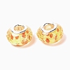 Resin European Beads RESI-WH0014-35-2