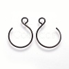 304 Stainless Steel Earring Hooks STAS-O119-10B-2