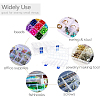 3Pcs Rectangle Polypropylene(PP) Bead Storage Containers CON-PH0002-47-6