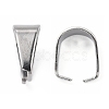 Tarnish Resistant 304 Stainless Steel Snap on Bails LS-STAS-R048-10x7mm-3