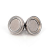 Tarnish Resistant 201 Stainless Steel Magnetic Clasps with Loops STAS-L244-10D-P-3