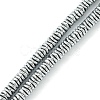 Electroplated Synthetic Non-Magnetic Hematite Beads Strands G-H020-M01-12-1
