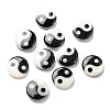 Printed Natural Freshwater Shell Beads SHEL-R129-07B-01-1