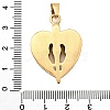 Goddess with Wing 304 Stainless Steel Pendants STAS-M121-04G-3