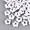 Opaque Acrylic Beads SACR-Q001-17B-1