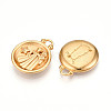 304 Stainless Steel Pendants STAS-N109-148G-03-2