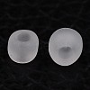 8/0 Frosted Round Glass Seed Beads X-SEED-A008-3mm-M1-2