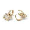 Rack Plating Brass Hoop Earrings for Women EJEW-A088-19G-2