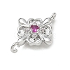 Brass Rhinestone Pendants RB-CBAA948-01P-2