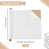 1Pc Rectangle Polyester Fiber Fabric DIY-OC0012-88B-2