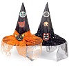 240Pcs 6 Style Halloween Handmade Polymer Clay Cabochons CLAY-AR0001-35-7