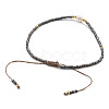 Adjustable Nylon Cord Braided Bead Bracelets BJEW-P256-B32-5