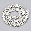 Electroplate Non-magnetic Synthetic Hematite Beads Strands G-T061-180S-2