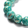 Synthetic Imperial Jasper Beads Strands G-E568-01C-02-3