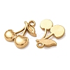 304 Stainless Steel Charms STAS-Z176-01G-01-2