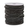 Iron Twisted Chains Curb Chains CHS007Y-B-3