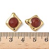 Faceted Natural Carnelian(Dyed & Heated) Pendants STAS-V015-09G-3
