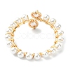 Shell Pearl Open Cuff Ring RJEW-TA00102-2