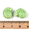Glazed Porcelain Beads PORC-I028-02C-01-3